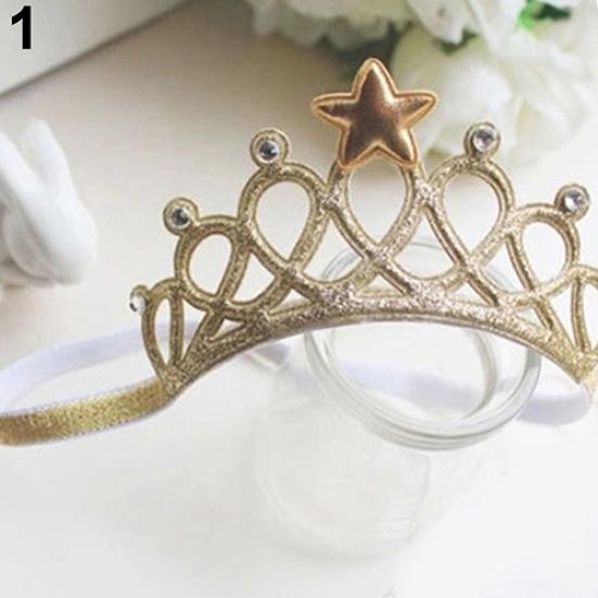 Cute Kids Baby Princess Crown Hair Headwear Girls Toddler Headband Accessories