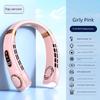 2026 New Model Neck-Hanging Fan, Portable Cooling Device, Small Personal Cooling Gadget, Neck-Hanging with Ultra-Long Battery Life, Ice Ceramic