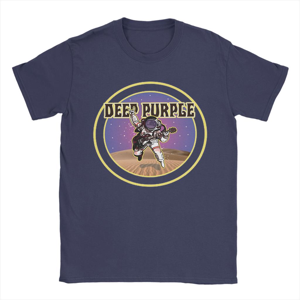 Unisex Band Deep Purple Art T Shirt Cotton Clothing Humorous Short Sleeve Crew Neck Tee Shirt Original TShirts