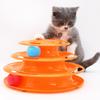 Yousheng Cat Plate Toy Built-in Balls Creative Entertaining Scratch-Resistant Bite-Resistant Relieve Boredom Stress Relief Cats Kitten Play Plate