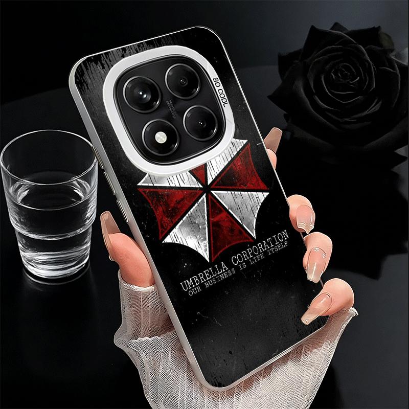 R-Resident-Evil Spiel Weiche Handyhülle für Xiaomi Redmi Note 13 14 15 Pro Plus 12S 12 11S 11 11T 10S 10 Stoßfeste Hülle Rückseite