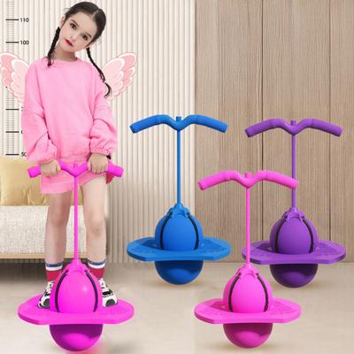 Jumping Ball Hoppers Toy for Kids Adults Bouncing Ball with Handle Kids Jumping Game for Balance Training Fitness Fun Exercise