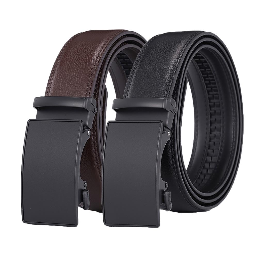 

Men s Genuine Leather Minimalist Luxury Belt 110 cm