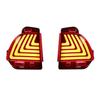 Rear Bumper Brake Light Tail Lamp For Lexus LX570 2016- Sequential Turn Signal Reflector Light