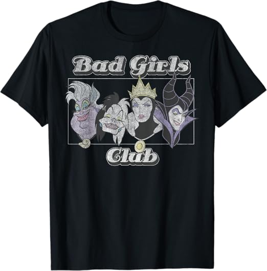 Disney Villains Bad Girls Club T-Shirt 120
