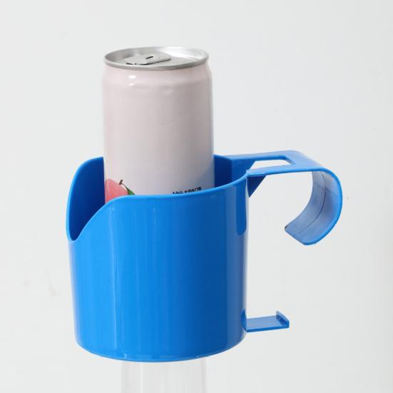 Swimming Pool Drink Holder Hollow Design Stackable Universal Simple Installation Pool Edge Drink Holder Poolside Can Holder
