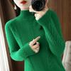 Women Sweater Turtleneck MODERN NEW SAGA Winter Knitted Pullover Autumn Soft Warm Wool Sweaters Knit Top Female Jumper