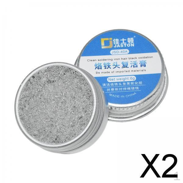

2x Soldering Paste Iron Tip Tinner, Maintenance Refresher Repair Flux