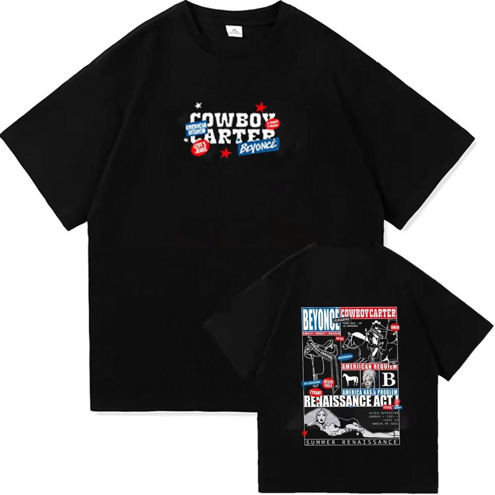 

Beyonce Cowboy Carter Tour 2025 Unisex T Shirt S-3XL, Gift for Fan, Renaissance. XL