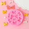 1pc Many Mini Bow Chocolate Wedding Cake Decorating Tools DIY Baking Fondant Silicone Mold High Quality