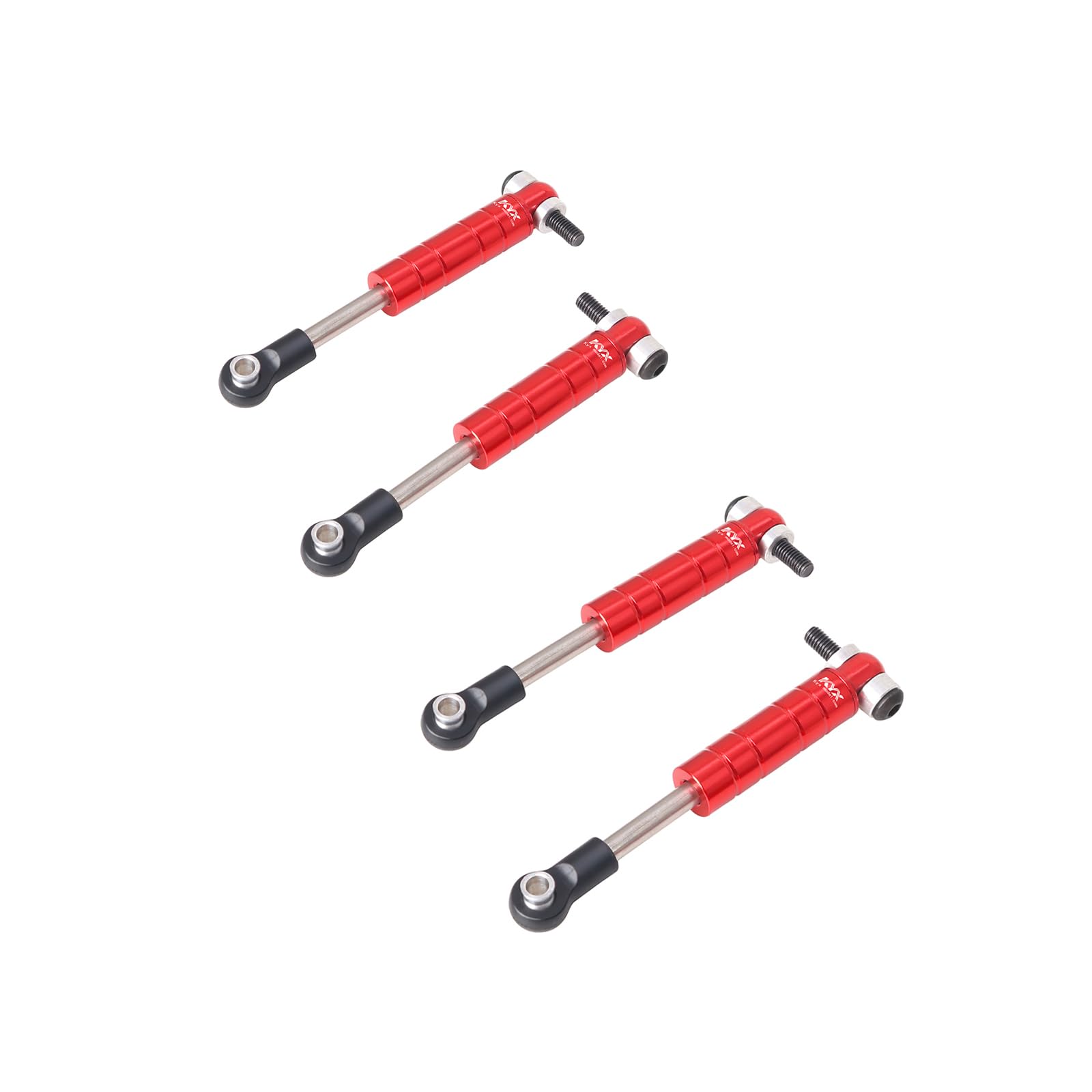 

JOYSOG RC Shock Absorbers for Tamiya 1/14 Truck Scania R620 RC Crawler Car Shock Absorbers Damper Upgrade Parts (4 Pieces/Set)