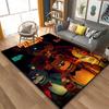 3D FNAF-Five-nights-At-Freddys Muster Teppich Große Fläche Teppich für Wohnzimmer Kinderzimmer Sofa Küche Dekorieren Rutschfeste Matte Geschenk