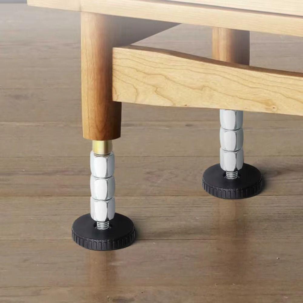 4 Stück Anti-Kratz-Bettstabilisator Verschleißfest Anti-Wackel-Fixierer Kopfteil-Stabilisator Schrank