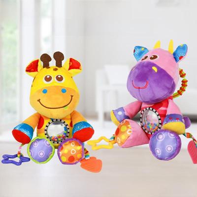 Aipinqi Bebek Peluş Hayvan Araba Asma Oyuncaklar Çıngıraklı, 0-1 Yaş
