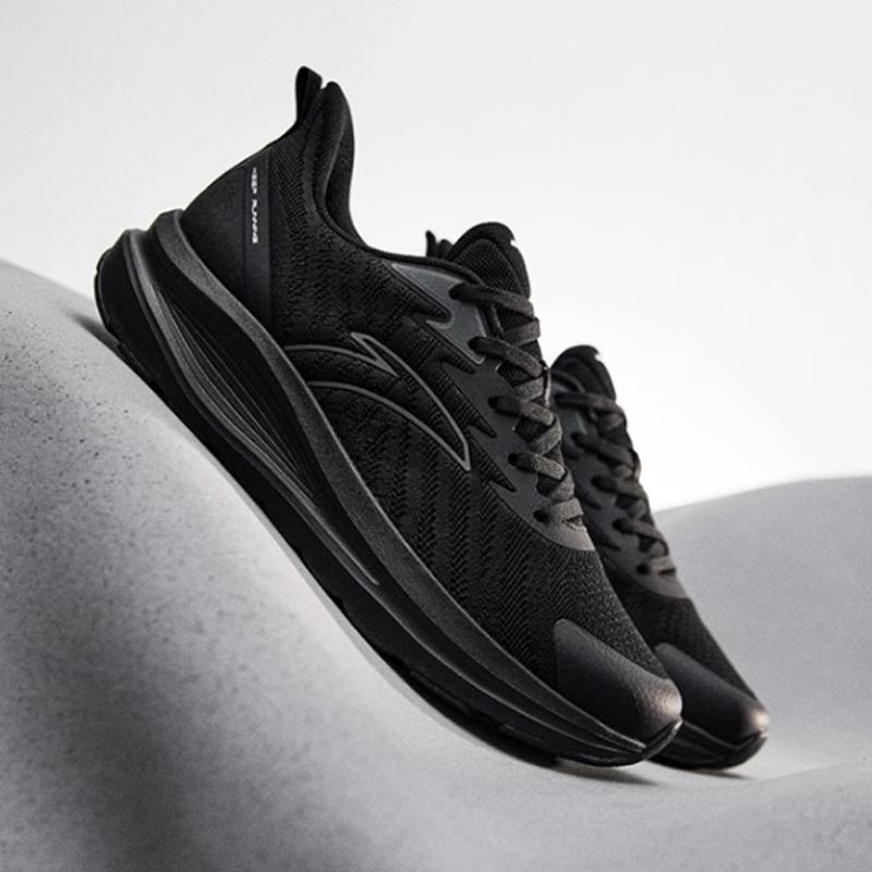 New Anta Cloud Journey Anti-Slip Wear-Resistant Low-Top Running Shoes Men's Black 112345538-8