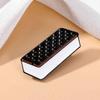 Funny Rectangular Coffin Brooch Backpack Waist Cinching Fixed Adjustment Badge Accessories