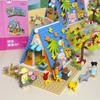 High-Quality Sluban High-Quality 341Pcs High-Quality Pink High-Quality Dream Self-assembly High-Quality Building High-Quality Blocks Collection kit