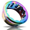Precisions Machined 12 Speed Aluminum Mountain Bike Cassettes Lockring Flywheel Lock Cover Suitable for M6100 M7100