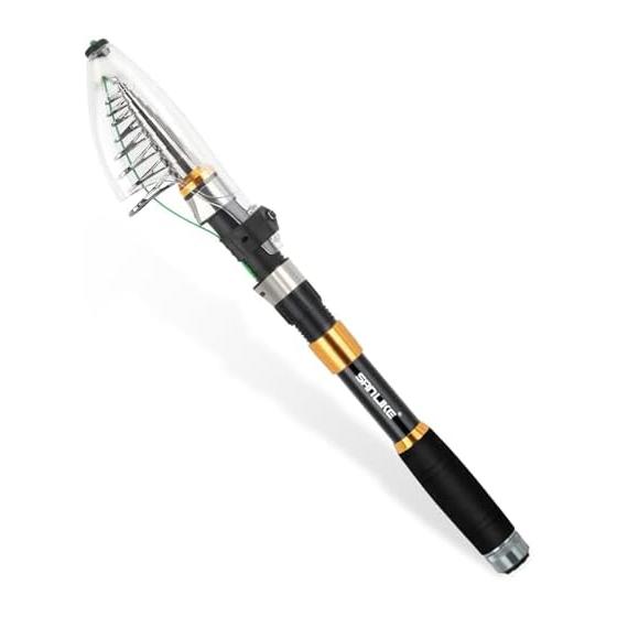 SANLIKE Compact Rod Throwing Rod Fishing Rod Swinging Rod Fishing Rod 90% Carbon Rate Fishing Rod Set Sabiki Sabiki River Fishing Freshwater Fishing