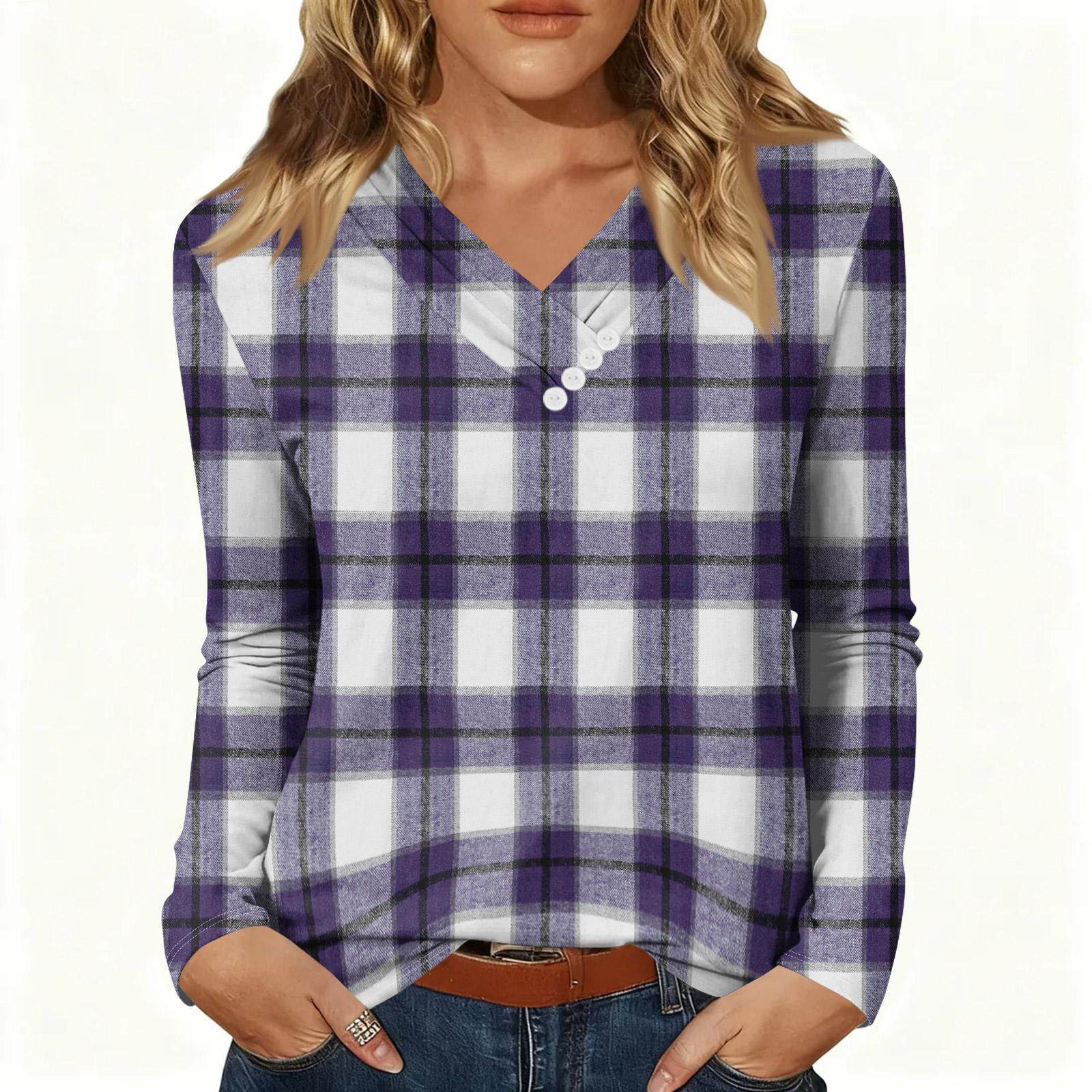 

Жіночі светри з V-подібним вирізом, сорочки з довгим рукавом, осінні вбрання, мода, зимовий одяг, бічний розріз XXL фіолетовий