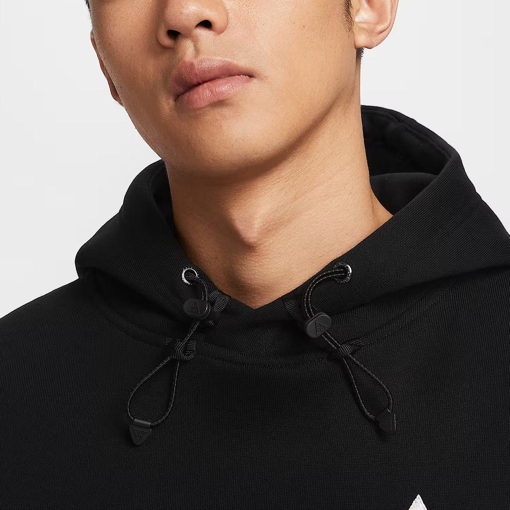 Nike ACG Solid Color Hooded Pullover Fleece Long Sleeve Sweatshirt Men sweatshirt DZ3393-011