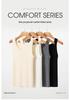 Women's Lightweight Cashmere U-Neck Spaghetti Strap Tank Top - Early Autumn Style