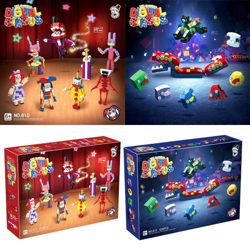 Exciting New Jax Animation Circus Building Blocks Toy Set For Kids With 400 To 800 Pieces