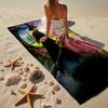 Magic Witch And Friendship Beach Towel, Super Soft Microfiber, Gift for Her/Him, Birthday, for Pool, Beach, Travel, Home Decor Fan Gifts