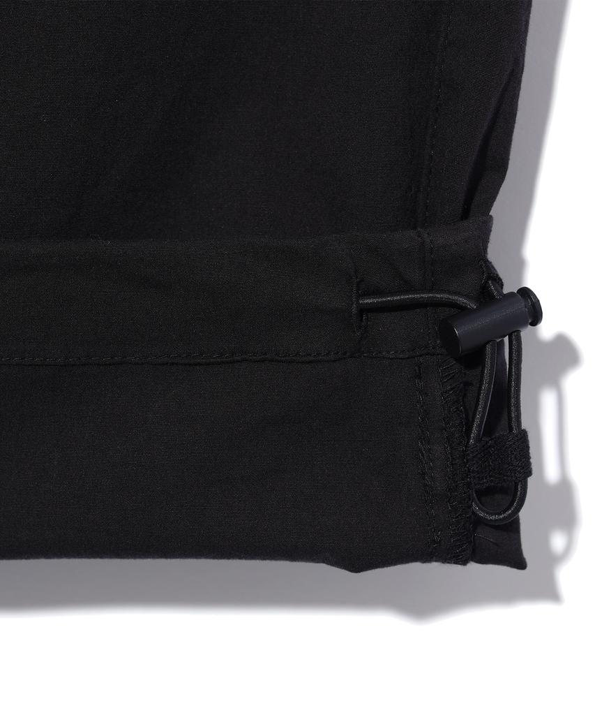 Eonoideu Double-Pleated Wide Cargo Pants Black (Lo3Pu726-076)