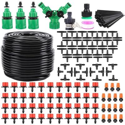 50M Drip Irrigation Kit Automatic Watering System Garden Plant Flower Sprinkler Micro Irrigation Set