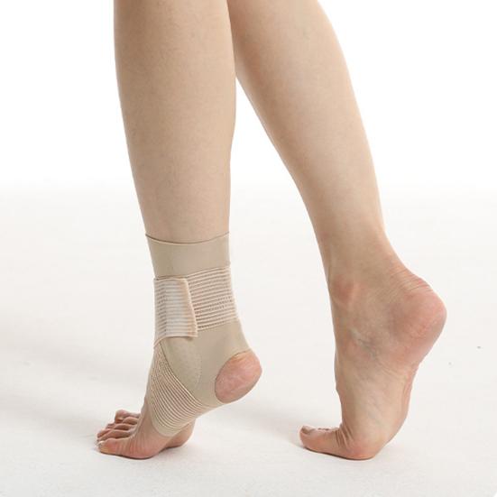 2Pcs Sports Ankle Brace for Men Women, Adjustable Sprained Ankle Support Foot Wrap, Ankle Compression Sleeve for Achilles Tendonitis Pain Relief