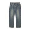 JACK&JONES Men's Washed Straight-Leg Denim Jeans