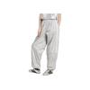 Adidas Originals Adicolor Ss25 Teamgeist Logo Comfortable Versatile Fashion Striped Casual Pants Unisex Bottoms Gray JD0258