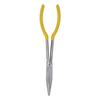11in Long Reach Needle Nose Plier Precise Ergonomic Grip Multifunctional for Small Space Auto