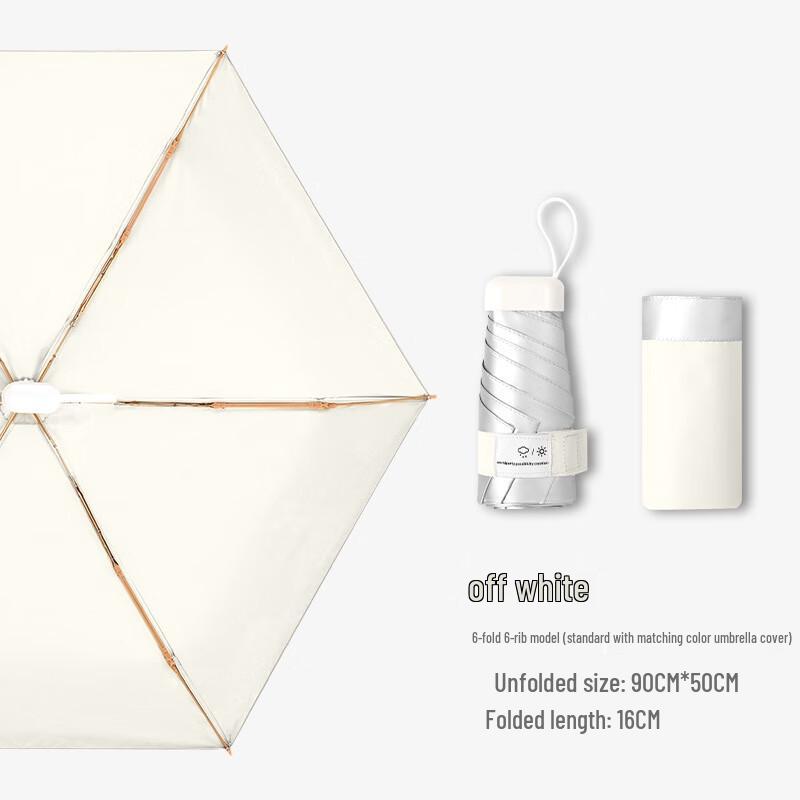 Lilang Mini Portable Sun Rain Umbrella