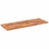 Table Top 140x60x2.5 Cm Rectangular Solid Acacia Wood