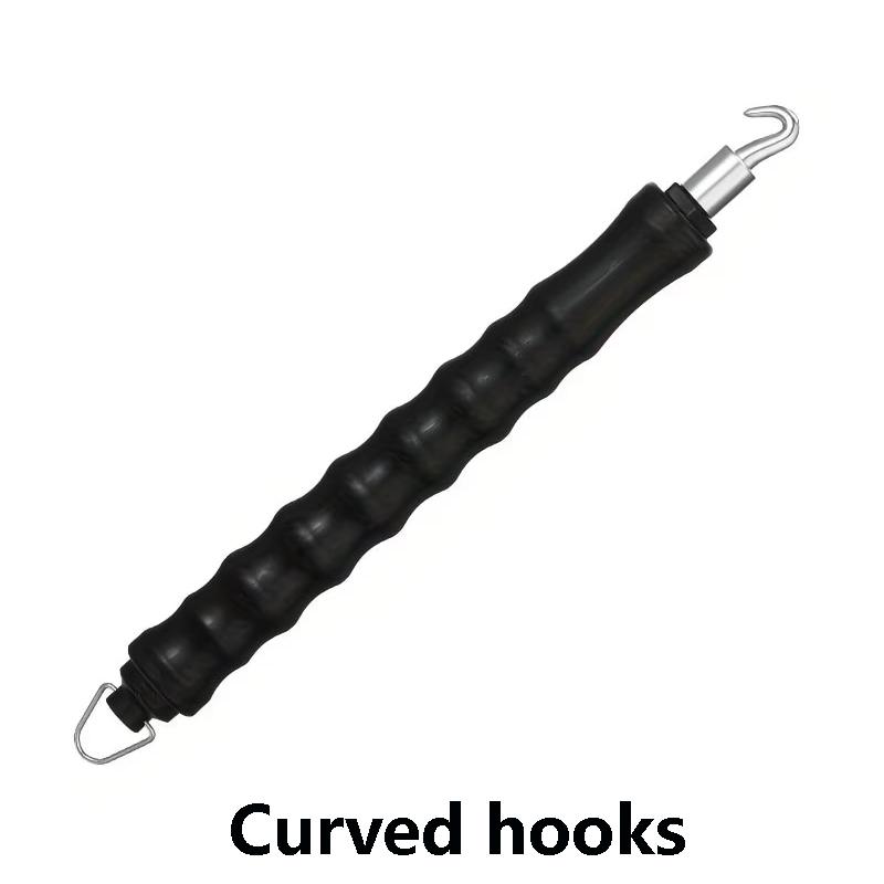 

2PCS Semi-Automatic Rebar Tying Machine Wire Knoting Pliers Straight Pull Bar Binding Hook Construction Site Winding Tool