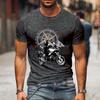 Camiseta Gráfica de Motocicleta de Montanha e Bússola Camisa Divertida de Viagem para Homens Moda Harajuku Camiseta Solta Marca Masculina Camisetas de Motocicleta