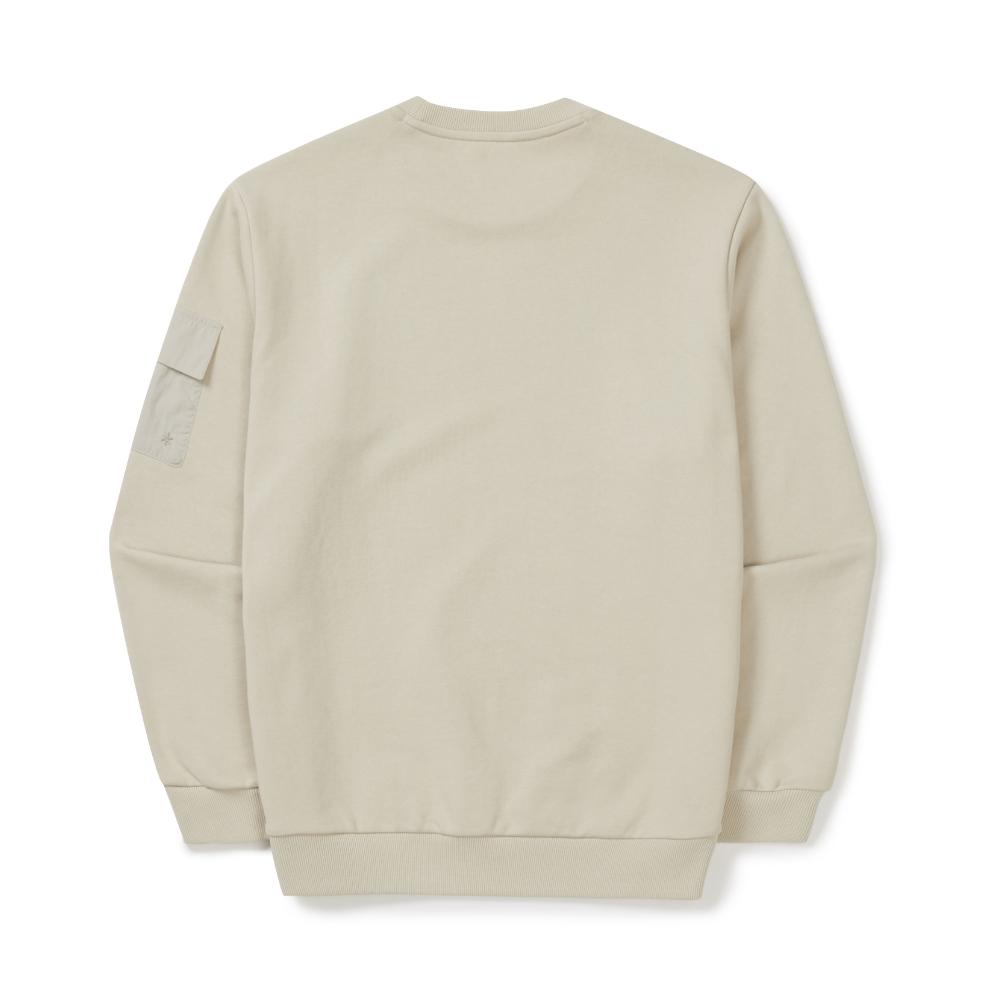 [Snowpeak] Land Pocket Sweatshirt Light Beige (S25FMFHT60)