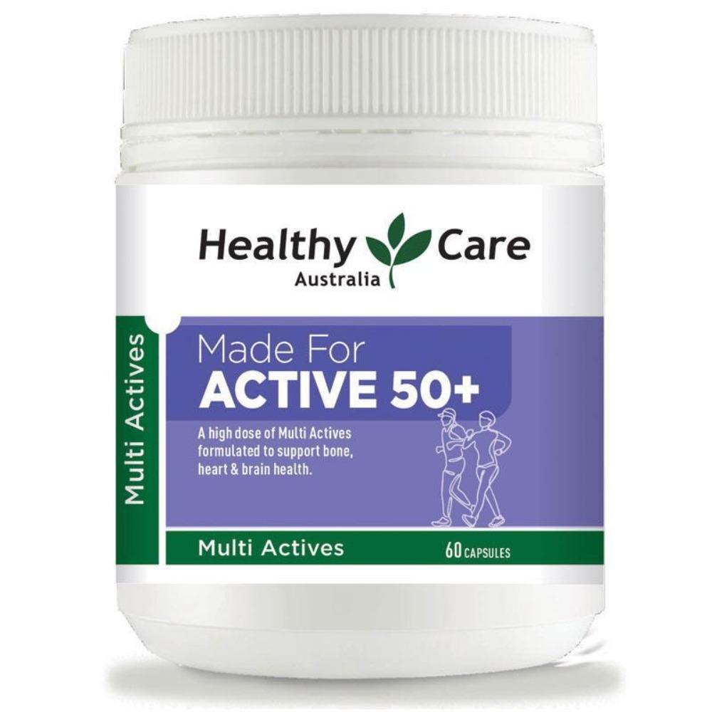

Healthy Care Multi Actives Made for Active 50+ 60 Tablets x 6
