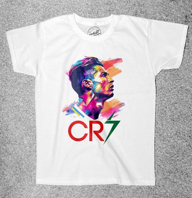 CR7 Cristiano Ronaldo Football Player 004 Childrens/Kids Adult T Shirts/t-shirts
