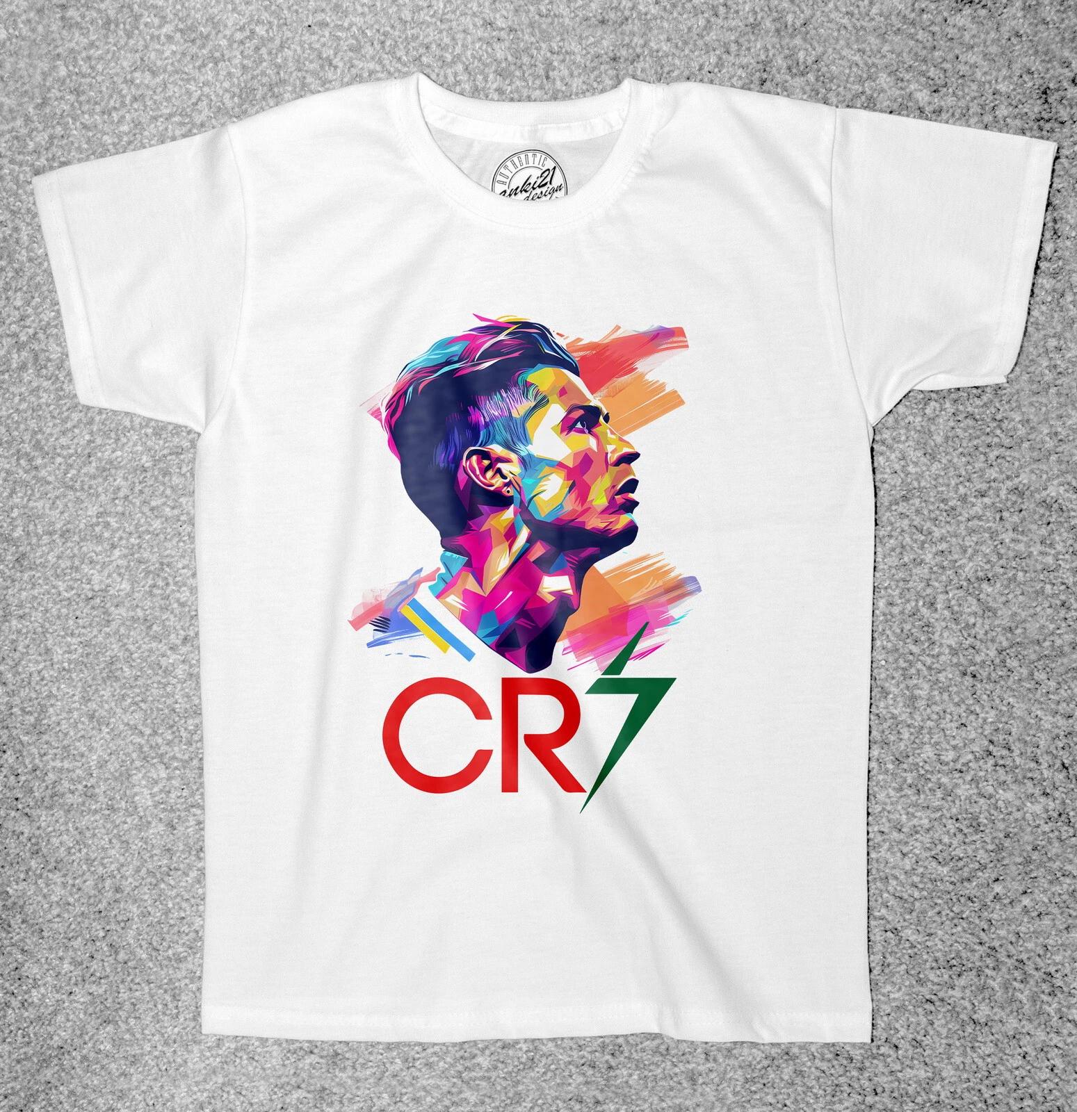 CR7 Криштиану Роналду Футболист 004 Детские/Детские Взрослые футболки/футболки 150