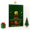 Christmas Advent Calendar 2025 24-Day Countdown Box for Kids Multifunctional Holiday Decoration for Parties