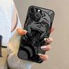 Japanese Cool Anime Case for iPhone 17 Pro Max 13 Mini 15 12 11 7 8 SE 14 16 Plus Air XS XR Funda Back Phone Cover