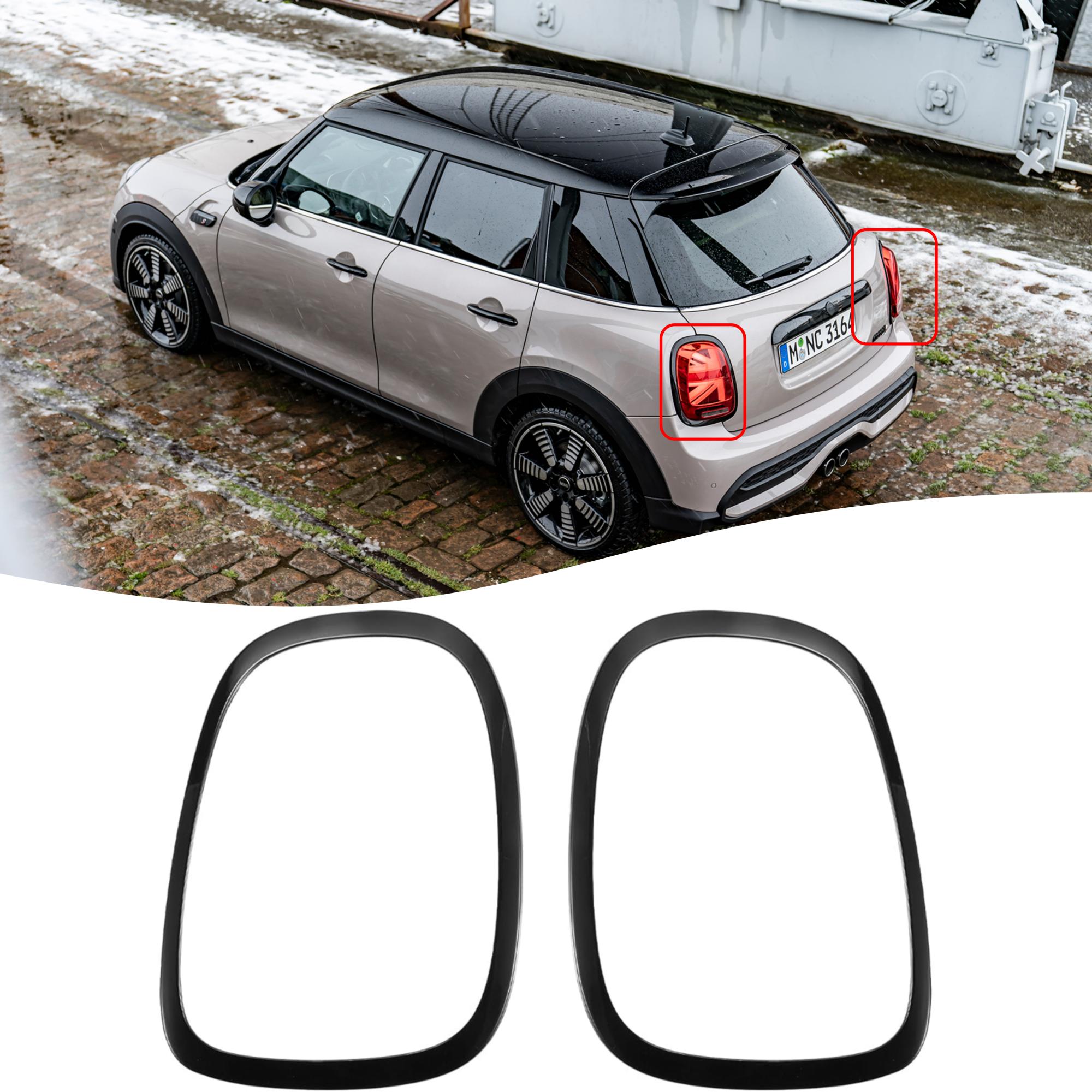 

Headlamp Bezel Tail Light Trim Ring Glossy Black for Mini Cooper F55 F56 F57 with tallation Tool Tail Light Bezel