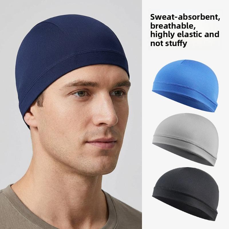 Riding Fast Drying Small Cloth Cap Motorcycle Helmet Liner Outdoor Sports Breathable Anti-Slip Universal Helmet Accessories