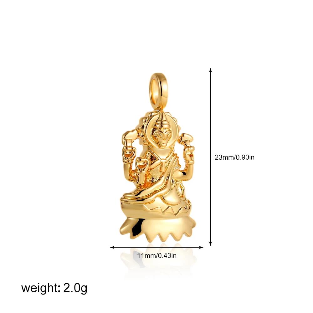 Stainless Steel Moon Star Sun Evil Eyes Pendant DIY Necklace Bracelet for Women Gold Color Mini Charms Jewelry Accessories