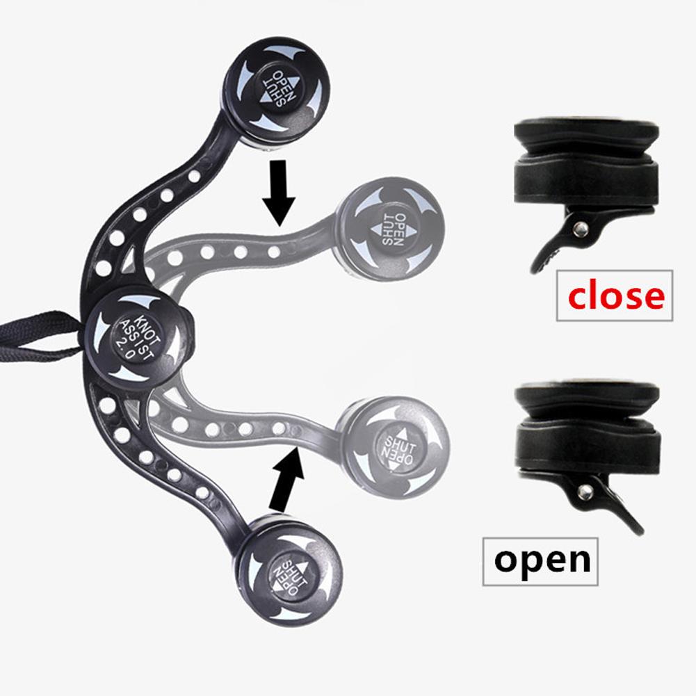 Fishing Line Knotting Assist Tool GT FG PR Knotter Bobbin Winder Manual Wire Binding Sea Lure Fishing Accessory