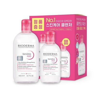 Bioderma Sensibio H20 500 מ"ל + 250 מ"ל, 1 מוצרי קוסמטיקה קוריאנים מפורסמים, מוצרים פופולריים