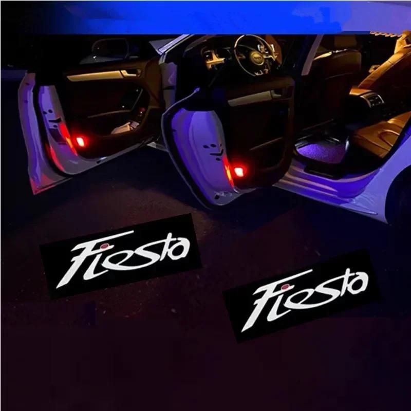 TMON9 2 Stück FÜR Ford ST-Linie LED Auto Tür Willkommenslicht Logo Projektor ST-Linie Logo Für Ford Focus Sharp Explorer FIESTA 7i
